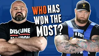 TOP 10: Who Has Won The MOST Events at The World's Strongest Man