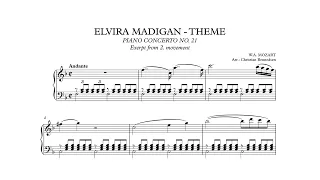 Elvira Madigan - Piano