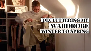 WARDROBE CLEAR OUT FOR SPRING (PT 1) | DECLUTTERING MY WARDROBE | Copper Garden