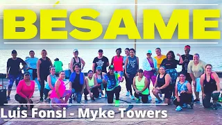 💋 BESAME (BACHATA) / Luis Fonsi, Myke Towers / ZUMBA Cool Down - Warm Up / New Orleans FITNESS