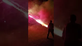 Redneck roman candle minigun 2018 edition