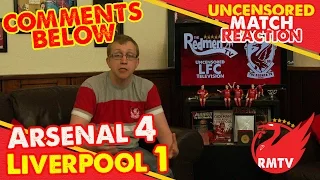 Arsenal 4-1 Liverpool | 'COMMENTS BELOW' Uncensored Match Reaction Show