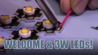 SDG #015 Welcome and Update on CC LED Driver (New 3W LEDs)