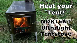 NORTENT Ultralight tentstove - Unboxing, mounting and burn-in