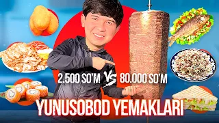 YUNUSOBOD YEMAKLARI | 2500SO'MDAN 80.000SO'MGACHA.