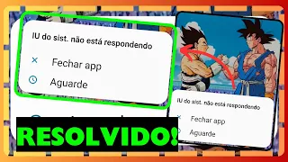 ERRO "Ui do SISTEMA não está RESPONDENDO" como RESOLVER de Vez 2024 !!