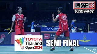 🔴LIVE - Ana/Tiwi (INA) vs Iwanaga/Nakanishi (JPN) | Thailand Open 2024 I Siaran Langsung Livescore