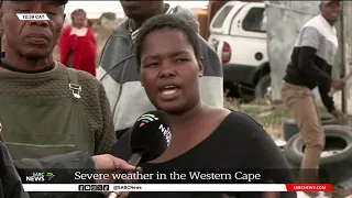 Western Cape Storms | Residents of informal settlements struggling to rebuild homes