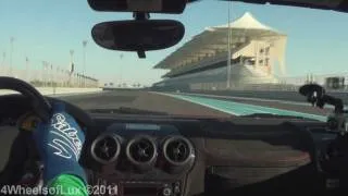 Ferrari Scuderia 16M at Yas Marina F1 Circuit