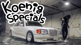 My W126 560SEL Koenig Specials FULL WASH