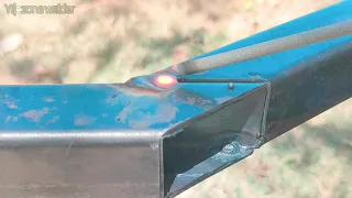 only a few people know how to weld thin square iron | welding tips and tricks