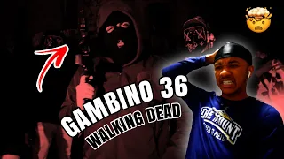 AMERICAN REACTING TO GAMBINO 36 - WALKING DEAD! 🤯😱