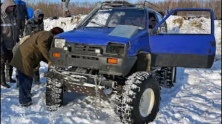 ВОТ это ПОВОРОТ! ОКА 4x4 против НИВ, УАЗов и TOYOTA на бездорожье