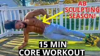 15 Min Killer Core Workout At Home | All lLevels