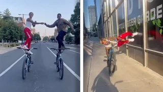 Guy Does Incredible Bike Tricks
