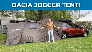 This official Dacia Jogger Camper Kit is amazing! - Dacia Sleep Pack 2023