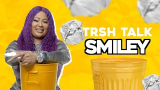 Smiley Gets Interviewed By A Trash Can! | TRSH Talk Interview