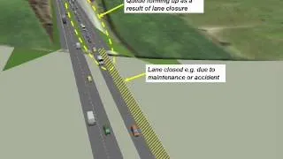 Evaluating Impacts of Roadworks and Accidents with Paramics