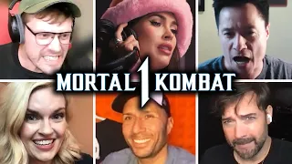 Mortal Kombat 1 Cast re-enact voice lines from the Game