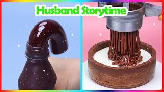 😩 Husband Storytime 🌈 Most Satisfying Chocolate Cake Decorating Hacks