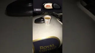 Royal enfield bs-4 vs bs-6 vibrations test , omg difference 😳😳😳😳😳