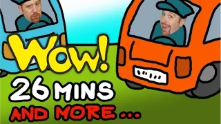 The Wheels On The Bus + More | Children´s Music Collection | 26 Minutes Compilation Steve and Maggie