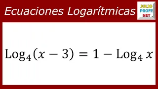 LOGARITHMIC EQUATIONS - Exercise 1