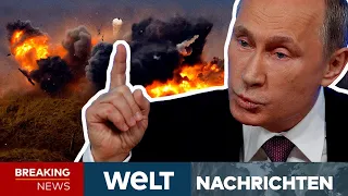 KRIEG IN DER UKRAINE: Kampf um Kiew! Putins Truppen erweitern Offensive I WELT Livestream