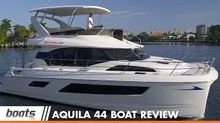 Aquila 44 Power Catamaran: Boat Review / Performance Test