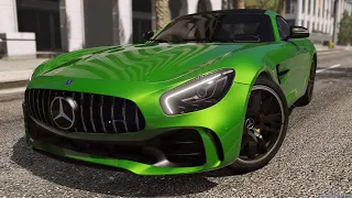 ОБЗОР В ГТА 5 Mercedes-Benz AMG GT R 2017