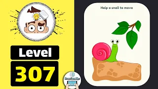 Dop 2 Level 307 Help a snail to move Walkthrough #Shorts