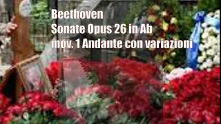 Beethoven Sonate no. 12 Opus 26 in Ab mvt. 1