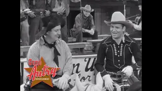 Gene Autry & Smiley Burnette - Casey Jones (from Sunset in Wyoming 1941)