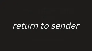 return to sender subliminal