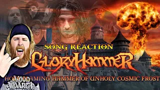 GLORYHAMMER - Holy Flaming Hammer Of Unholy Cosmic Frost (Song Reaction)