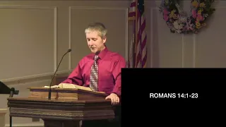 Dealing With Different Convictions (Romans 14:1-23)