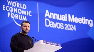 Виступ Володимира Зеленського перед учасниками Всесвітнього Економічного Форуму