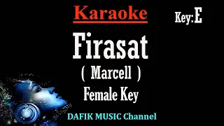 Firasat (Karaoke) Marcell Nada wanita/ Cewek/ Female key E
