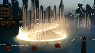 ОАЭ, Дубай - шоу фонтанов