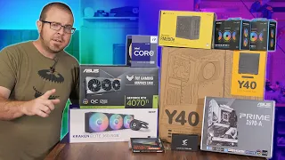 A Fun and Relaxing Gaming PC Build (Back in my Garage!)