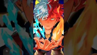 CHAMA/HEATBLAST VS SHOTO TODOROKI ( BEN 10/TEN VS MY HERO ACADEMIA ) #shorts #ben10 #myheroacademia