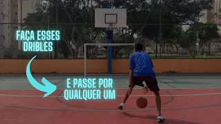 3 DRIBLES PARA PASSAR POR QUALQER DEFENSOR| DICAS E TREINOS DE BASQUETE