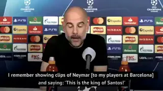 Pep Guardiola's greatest quote on Neymar Jr.