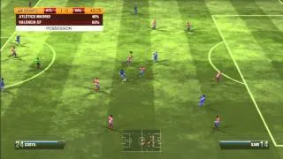 FIFA 13 PS3 - Atletico Madrid - Valencia - HD Gameplay