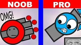 Diep.io NEW TOP FUNNIEST NOOB Vs PRO IN MAZE !! Diep.io Fun FT WORMATE.IO