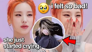 Yeji made Ryujin cry during ITZY’s dance practice