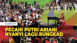 Istana Merdeka Bergoyang saat Putri Ariani Nyanyikan Lagu Rungkad