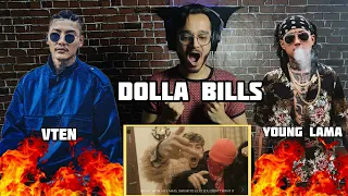 INDIAN RAPPER REACTS TO Young Lama - DOLLA BILLS ft. VTEN | REACTION / REVIEW