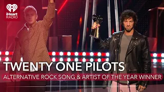 Twenty One Pilots Acceptance Speech - Alternative Rock Song & Artist Of The Year | 2021 iHRMA