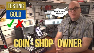 Coin Shop Owner Shows The Best Way To Test Gold, Silver, and Jewelry - Shocking Results!